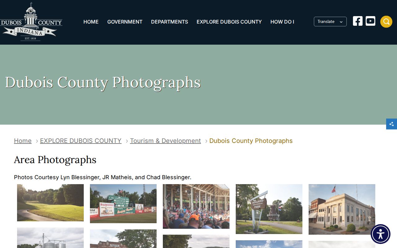Dubois County civil docket courthouse source