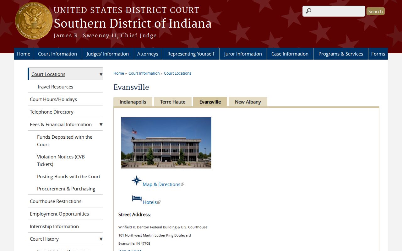 Federal court source distinguished from Dubois County traffic court records